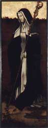 Святая Гертруда из Нивелля. Фламандский мастер, ок. 1530