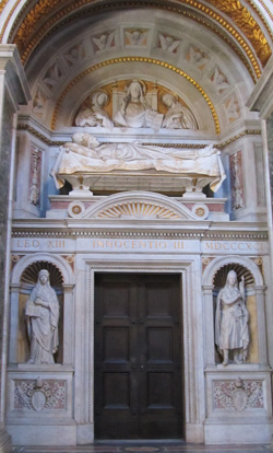 Гробница папы Иннокентия III. Латеранская базилика, Рим