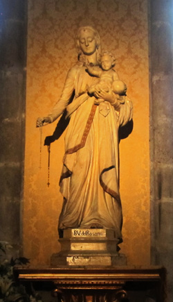 Статуя Мадонны Розария. Дзаниполо, Венеция