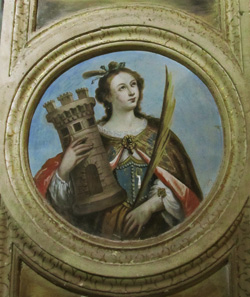 Святая Варвара. Монастырь Сан-Херонимо (Гранада, Испания) 