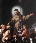 Бернардо Строцци. Чудо св. Диего Алькантарского. 1625