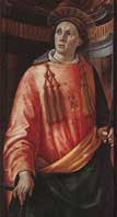 Доменико Гирландайо. Св. Лаврентий Римский. 1490-98