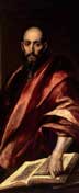 Эль Греко. Апостол Павел. Ок. 1592